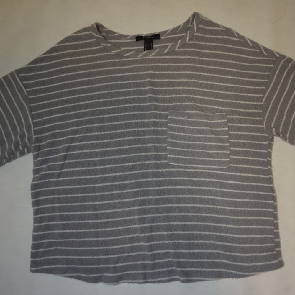 Boxy Striped T-Shirt